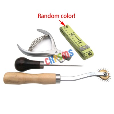 PATTERN DESIGNER SET - NOTCHER + AWL + TRACING WHEEL + TAPE