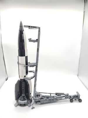Deutsche V-2 Rakete V2 ballistische Rakete Flugzeug Flugzeug Mok-Block ZWEITER WK Deutschland 2. Weltkrieg