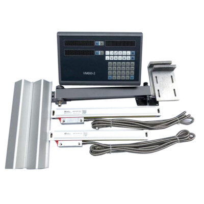 Raster Digital Display Meter 2 Axis Digital Readout with Precision Linear Scale