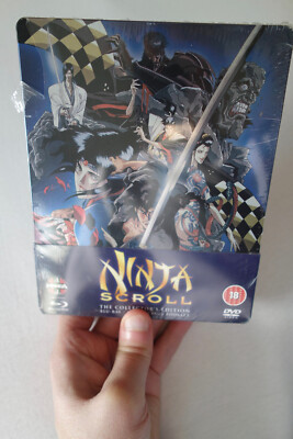 Ninja Scroll - Collectors Edition - Blu Ray + DVD - Manga - Steelbook