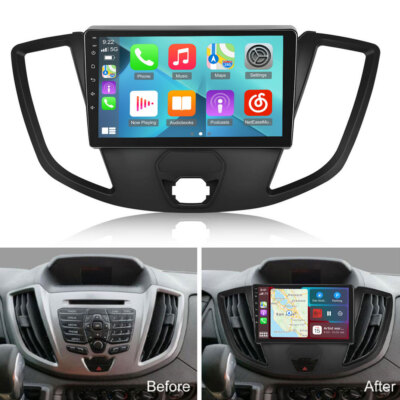 Für Ford Transit Custom 2013-18 9  Android13 Autoradio Stereo GPS 2+32GB Carplay