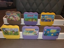Vtech V Smile 6 Games Cartridges Scooby Little Mermaid Handy Manny Alphabet LOT