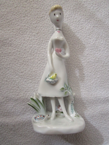 Rosenthal romantisches Pärchen Figuren mit Herz in der Hand signiert Peynet Rar! - Picture 11 of 19