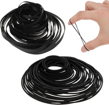 100 Pcs Recorder Rubber Belts Cassette Belts Machine Repair Maintenance