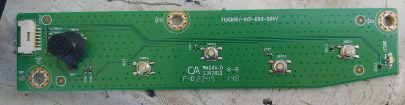 Asus VG247Q1A VG247 Button Board 715GB167-K01-000-004Y used (read description)