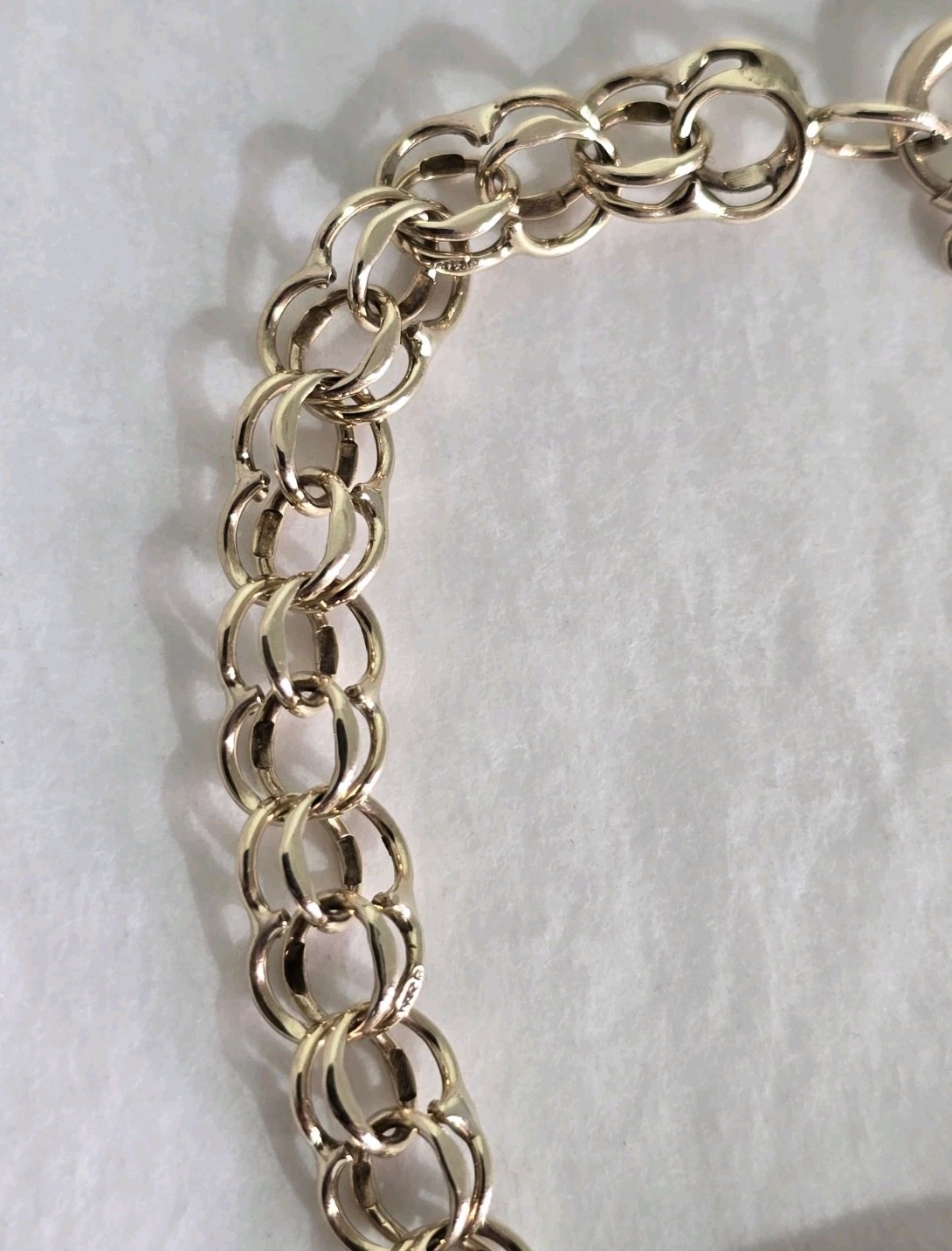 9ct Solid Yellow Gold ID ( Identification ) Brace… - image 9