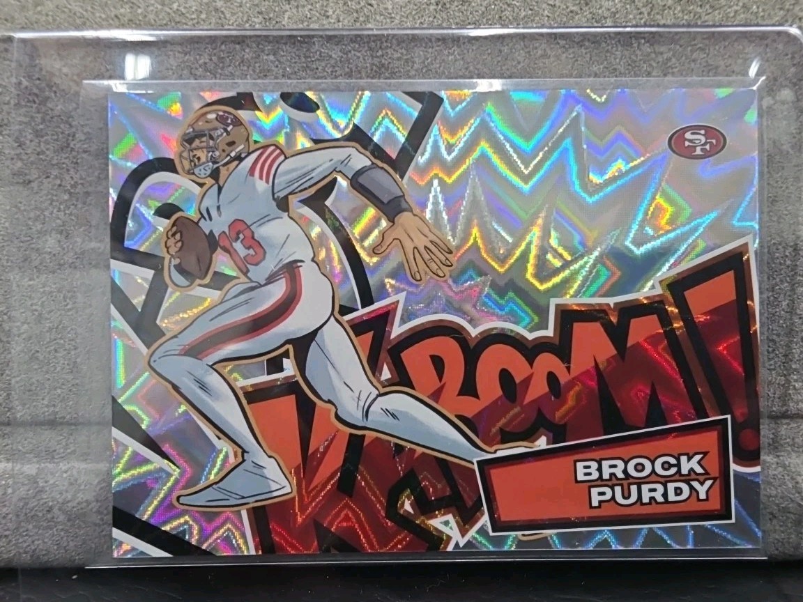 2025 Panini Absolute - Kaboom! Horizontal Brock Purdy #25