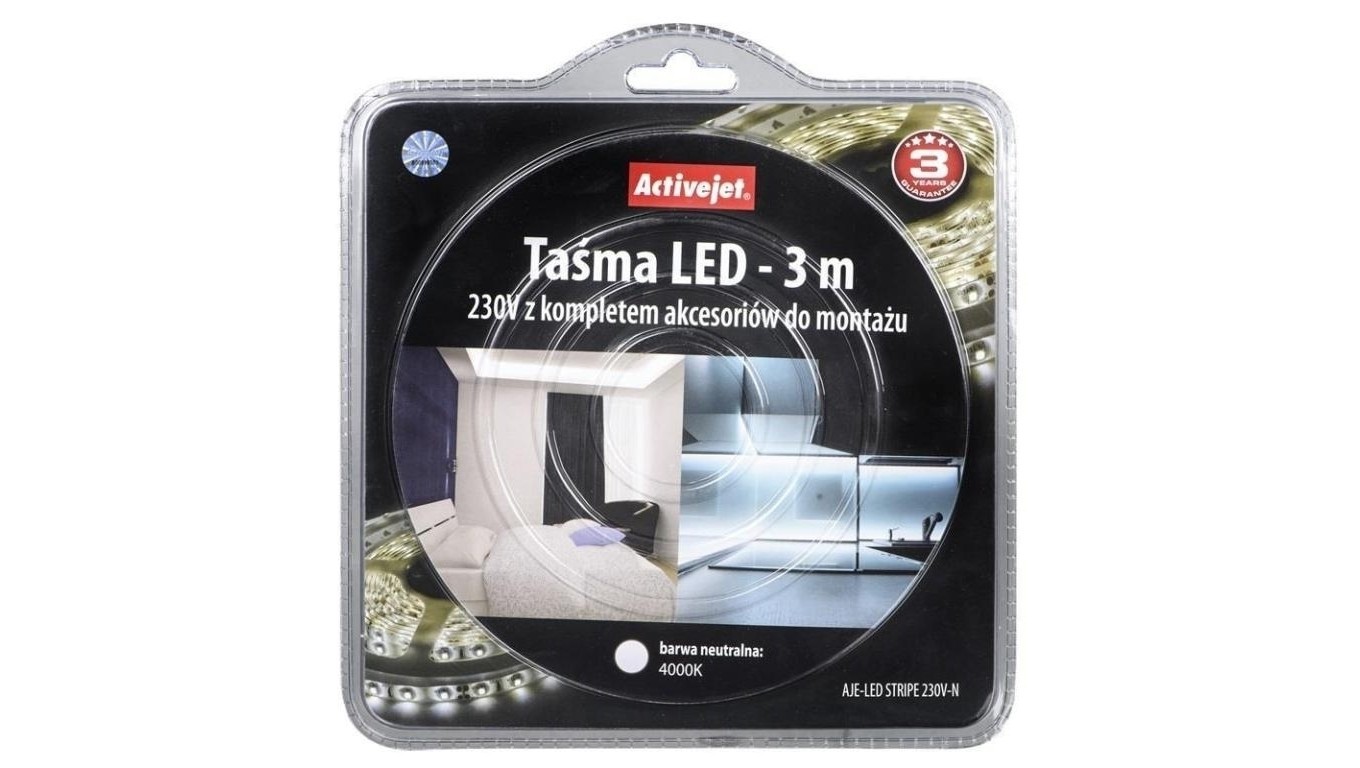 Tama LED Activejet AJE-LED STRIPE (200 lm Neutralny 3m 3.5 W IP67)