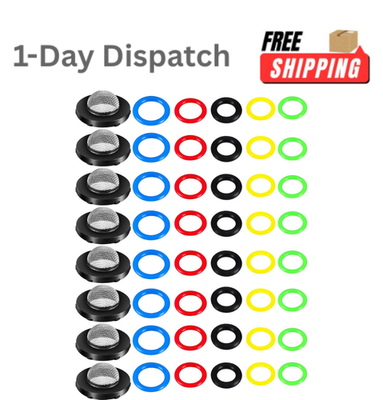 #ad Tatuo 48 Pieces O Ring Power Pressure Washer Kit 6 Sizes Sealing Filter $12.55