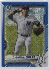 2021 Bowman Chrome Prospects Mega Box Blue Mojo Refractor /150 Anthony Volpe 7xr