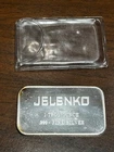 Engelhard 1oz Silver Bar .999 Fine - JELENKO Dental Health Promo - 1500 Minted