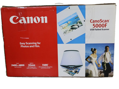 Canon Canoscan 5000F Desktop Flatbed Scan Copy File Email- New Open Box Item!!!