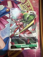 Rosemon ST4-12 R Digimon CCG | Starter Deck 04 Giga Green Near Mint