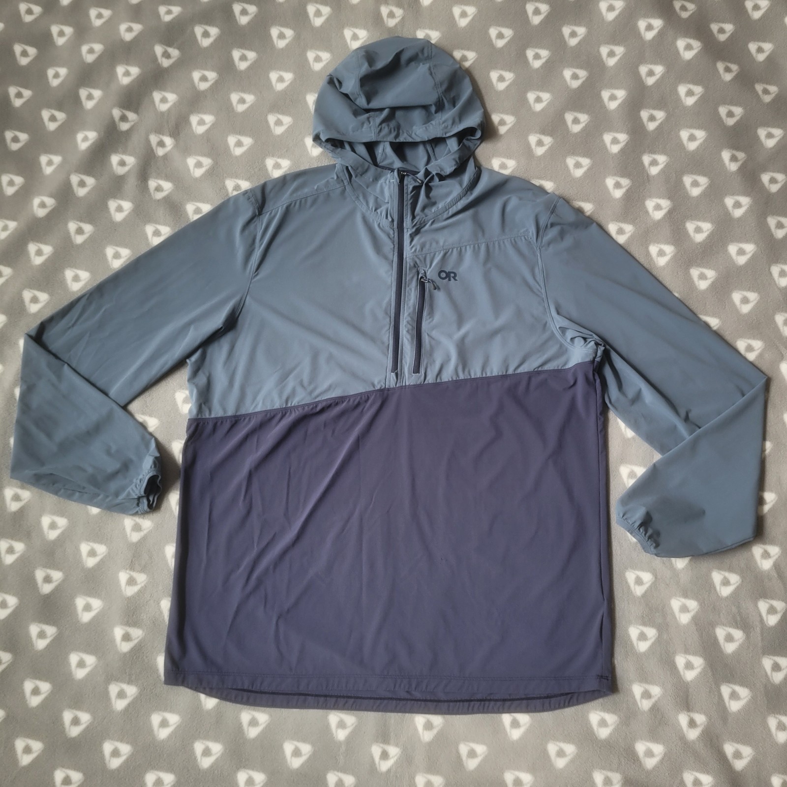 Outdoor Research Astroman Sun Hoodie Sz Mens XL 1/4 Zip Pull