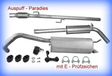 Abgasanlage + Kat. - Rep. Rohr für Seat Ibiza IV 1.2 TSI 63 & 77KW  6J_/6P_ +Kit
