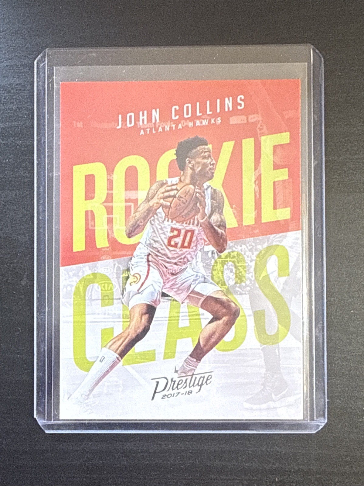 John Collins 2017-18 Panini Prestige Rookie Class #19 Atlanta Hawks