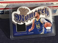 Stephen Curry 2023-24 Panini Crown Royale Monarch Memorabilia MM-CUR Die-Cut