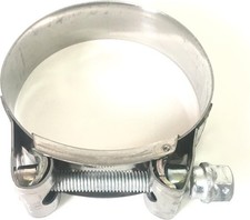 Mikalor - Supra W2 59mm-63mm Stainless Steel 2" T-Bolt Hose Clamp (Qty1) - 119-0