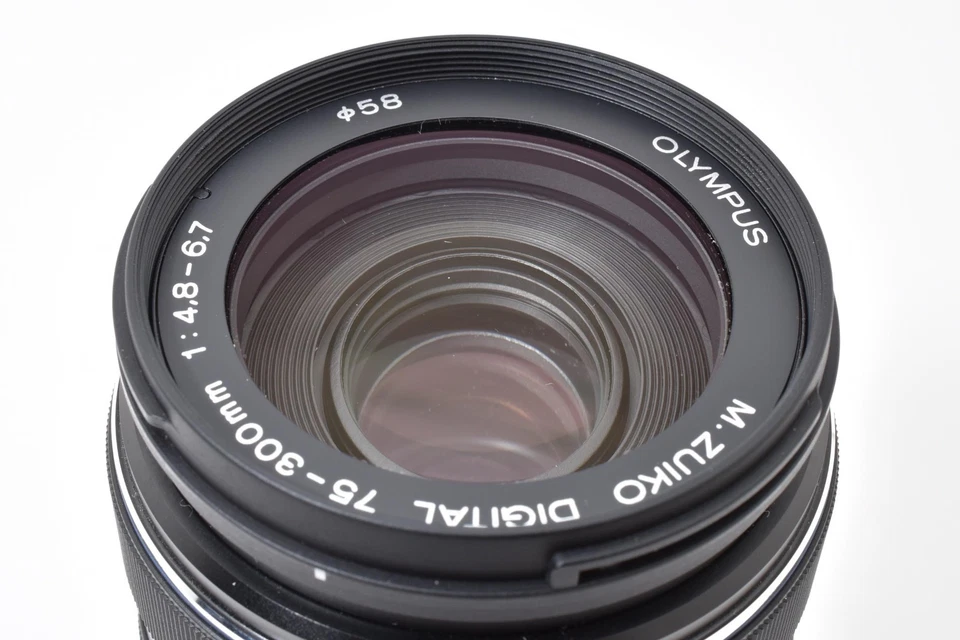 🎦［MINT in BOX］Olympus M.Zuiko ED 75-300mm f4.8-6.7 II MSC Telephoto Lens JAPAN - Image 3 of 4