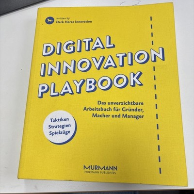 Digital Innovation Playbook | Buch | 9783867745567