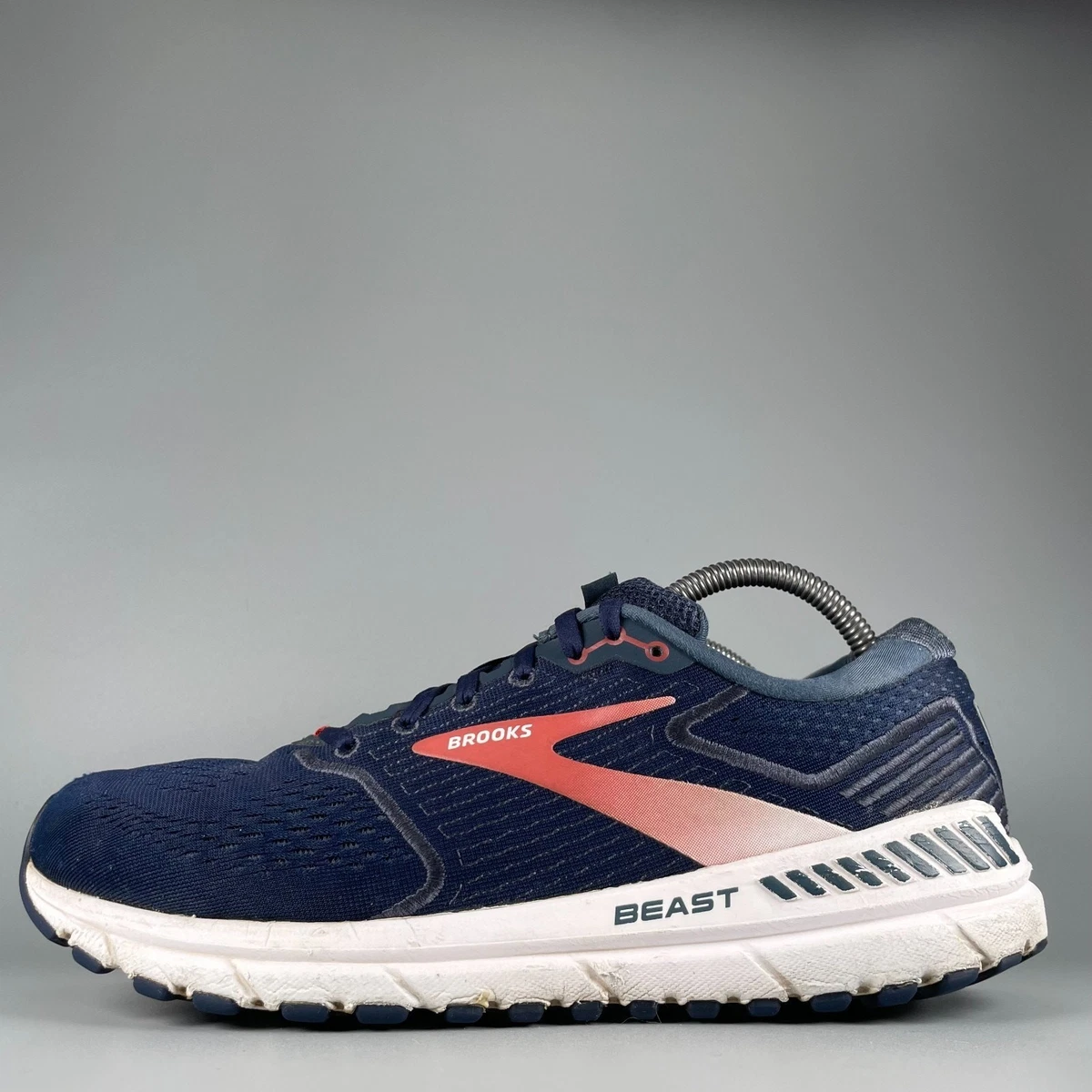 SOLD‎ Brooks Beast 20 Shoes Sneakers Mens Size 12.5 Comfort Running Blue Brooks Beast 20 Low Blue for sale | eBay main image 2