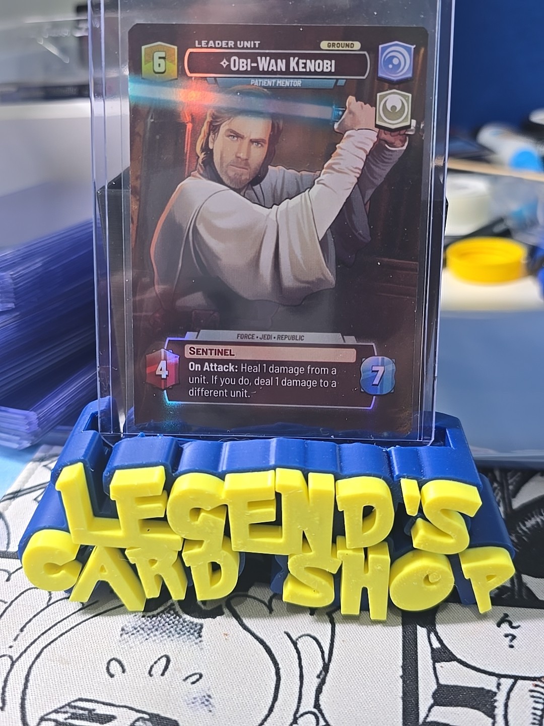 SWU Obi-Wan Kenobi - Patient Mentor (Showcase) NM - Star Wars Unlimited