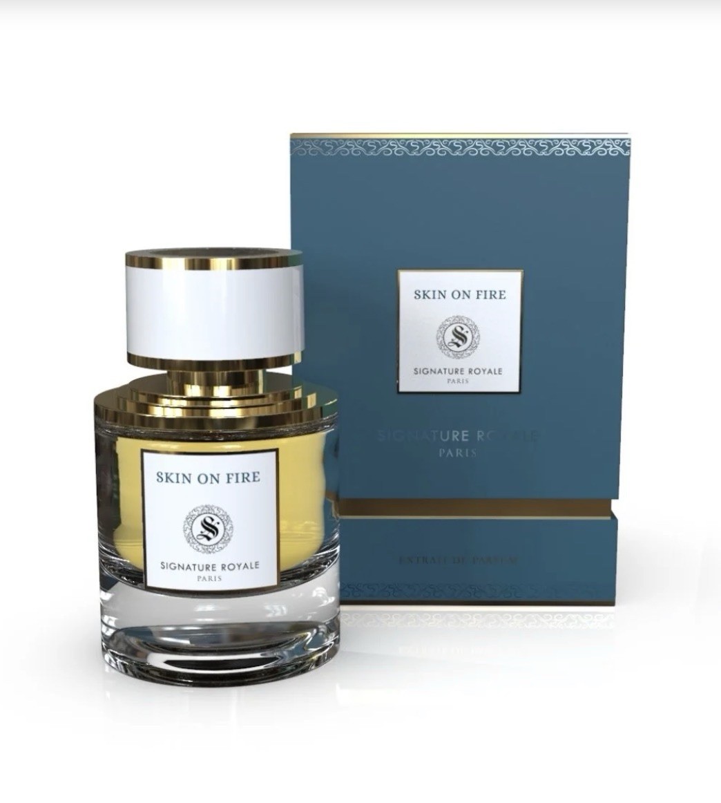 Skin on fire de Signature Royale l'extrait de parfum de luxe