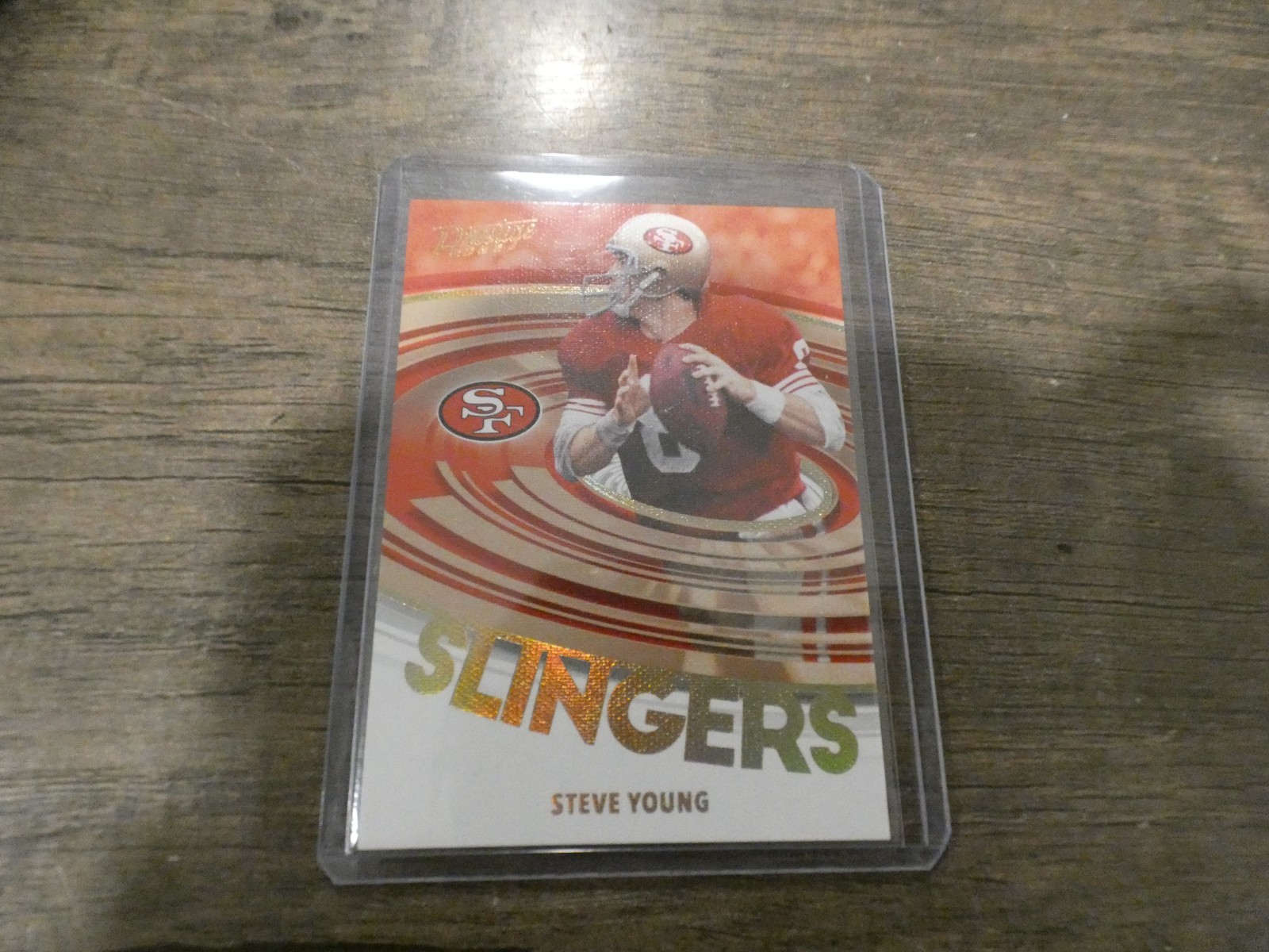 2022 Panini Prestige Steve Young Slingers Case Hit # SL-26 San Francisco 49ers