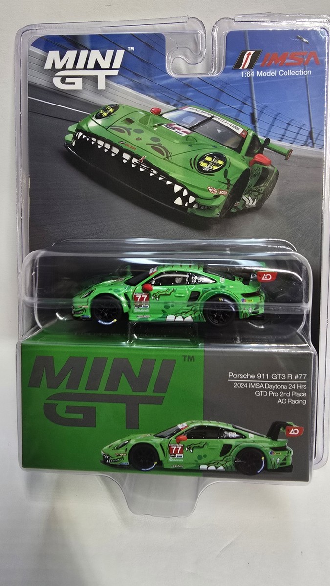 Porsche 911 GT3 R #77 Rexy Daytona 24 Hrs Racing Mini GT MGT_00889