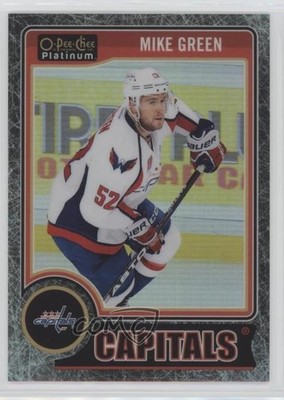 2014-15 O-Pee-Chee Platinum Black Ice 6/25 Mike Green #143 0o5t