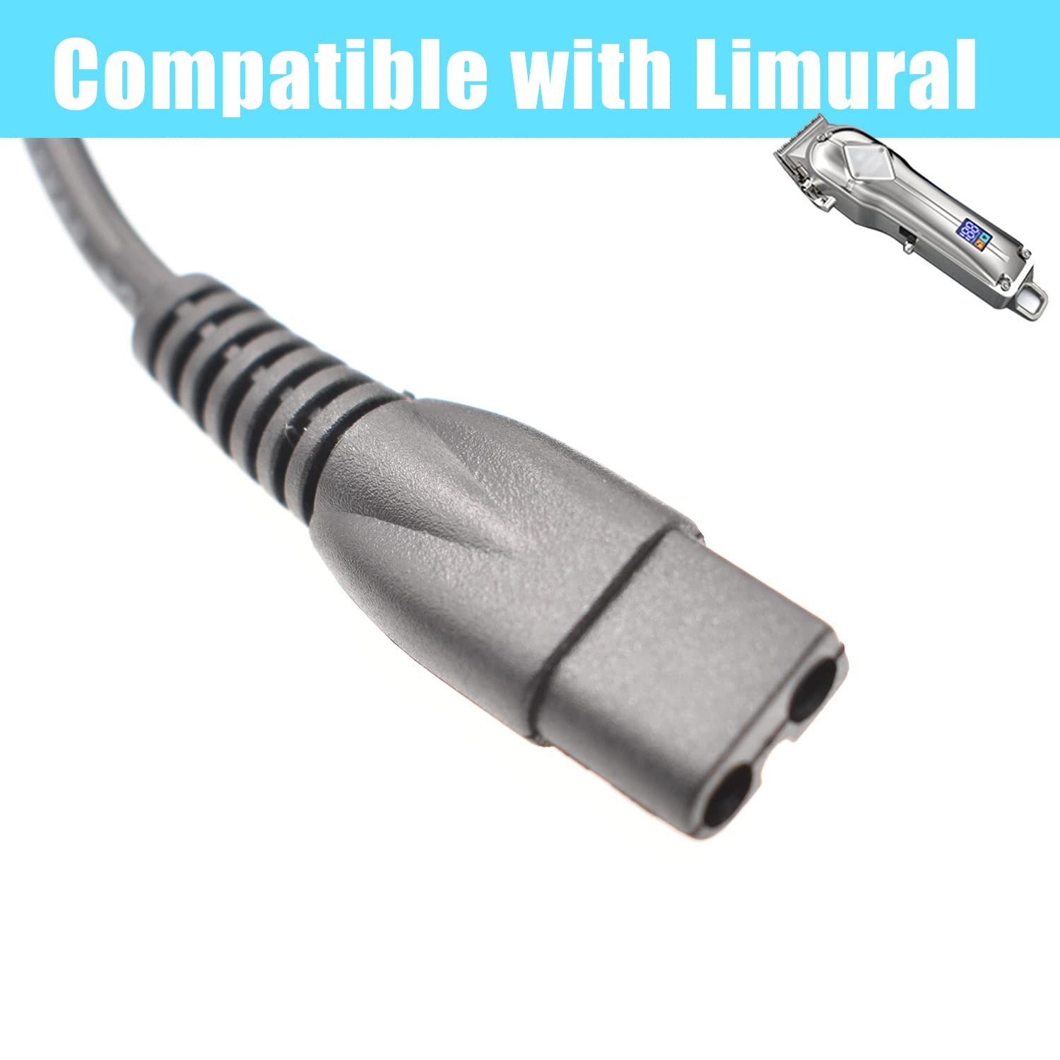 Charger Compatible with Limural Hair Clippers for Men,Hair Clippers Charger C...
