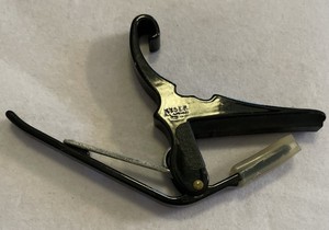 Kyser Black Quick-Change Acoustic Guitar Capo