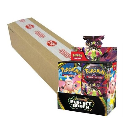 Pokemon TCG ME03 Mega Evolution PERFECT ORDER 6 BOX BOOSTER CASE Sealed PREORDER
