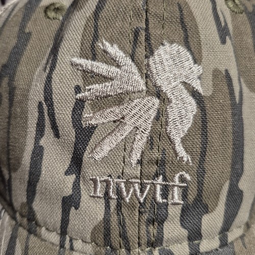 Camo Hat Mossy Oak National Wild Turkey Federation Snapback Cap New Hunting - Picture 6 of 13