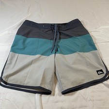 Quiksilver Surfsilk Tijuana Maui Blue Colorway Board Shorts UU-2990