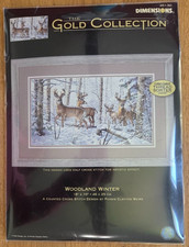 Dimensions Gold Collection Woodland Winter Counted Cross Stitch Kit 3513 - 2004