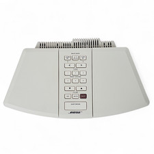 Bose Wave Radio AWR1-1W AM/FM Clock Radio Beige Tested Working w/ Remote