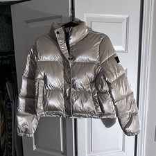 Calvin Klein Beige Quilted Heavyweight Short ...