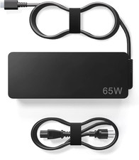 Genuine 65W USB C Charger For Lenovo Thinkpad T480 T480s T580 T580s E480 E485