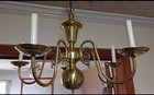 Brass 5 light Chandelier  — photo 5