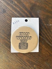 Vtg Space Invaders ATARI VIDEO GAME PINBACK 70S 80S RARE 2" BUTTON PIN Addict