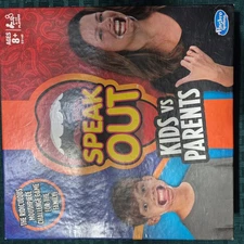 Original SPEAK OUT Kids vs Parents Game - Family Party Toy NEW Unopened SEALED