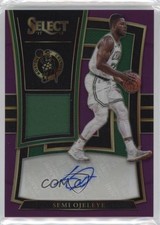 2017-18 Panini Select Rookie Jersey Purple 13/99 Semi Ojeleye #RJA-SOL Auto 0l44
