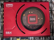 Creative Sound Blaster Z SBX Pro Studio High Performance Red Tested