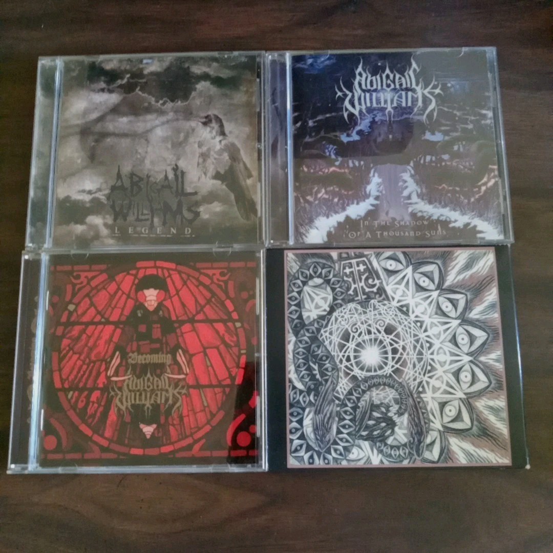Abigail Williams 4CD Lot: Legend, In The Shadow, Becoming, The Accuser USBM