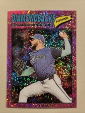 2026 Topps Heritage EDUARDO RODRIGUEZ Pink Sparkle Parallel Arizona Diamondbacks