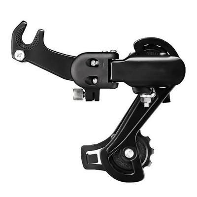 For Shimano RD-TZ31 Rear Derailleur 6/7/8 Speed Hanger Mount GS Cage 34T Black