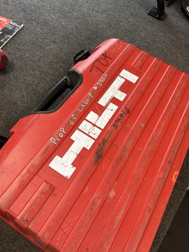 Hilti TE 40-AVR Rotary Combihammer Hammer Drill SDS w/ Bits Handle Manual Case - Picture 14 of 17