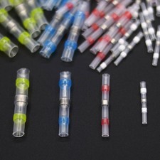 Waterproof Solder Seal Heat Shrink Wire Connectors Electrical Butt Terminals Kit
