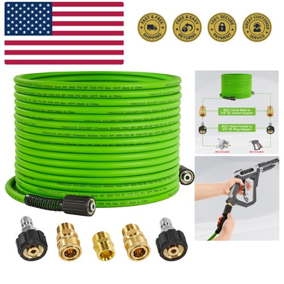 #ad Pressure Washer Hose for Power Washer – 3600 PSI Kink Resistant Pressure Wash... $80.99